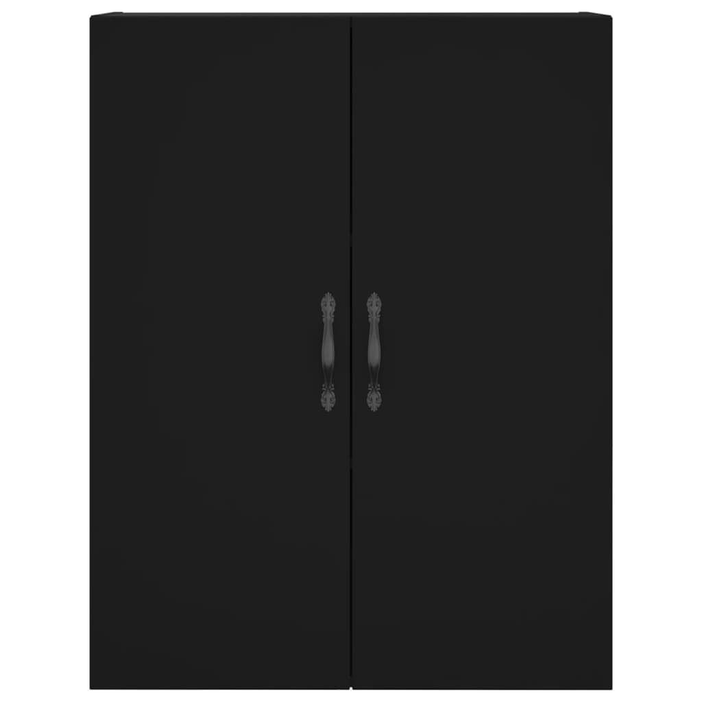 vidaXL Sideboard Highboard Schwarz 69,5x34x180 cm Holzwerkstoff (1 St)