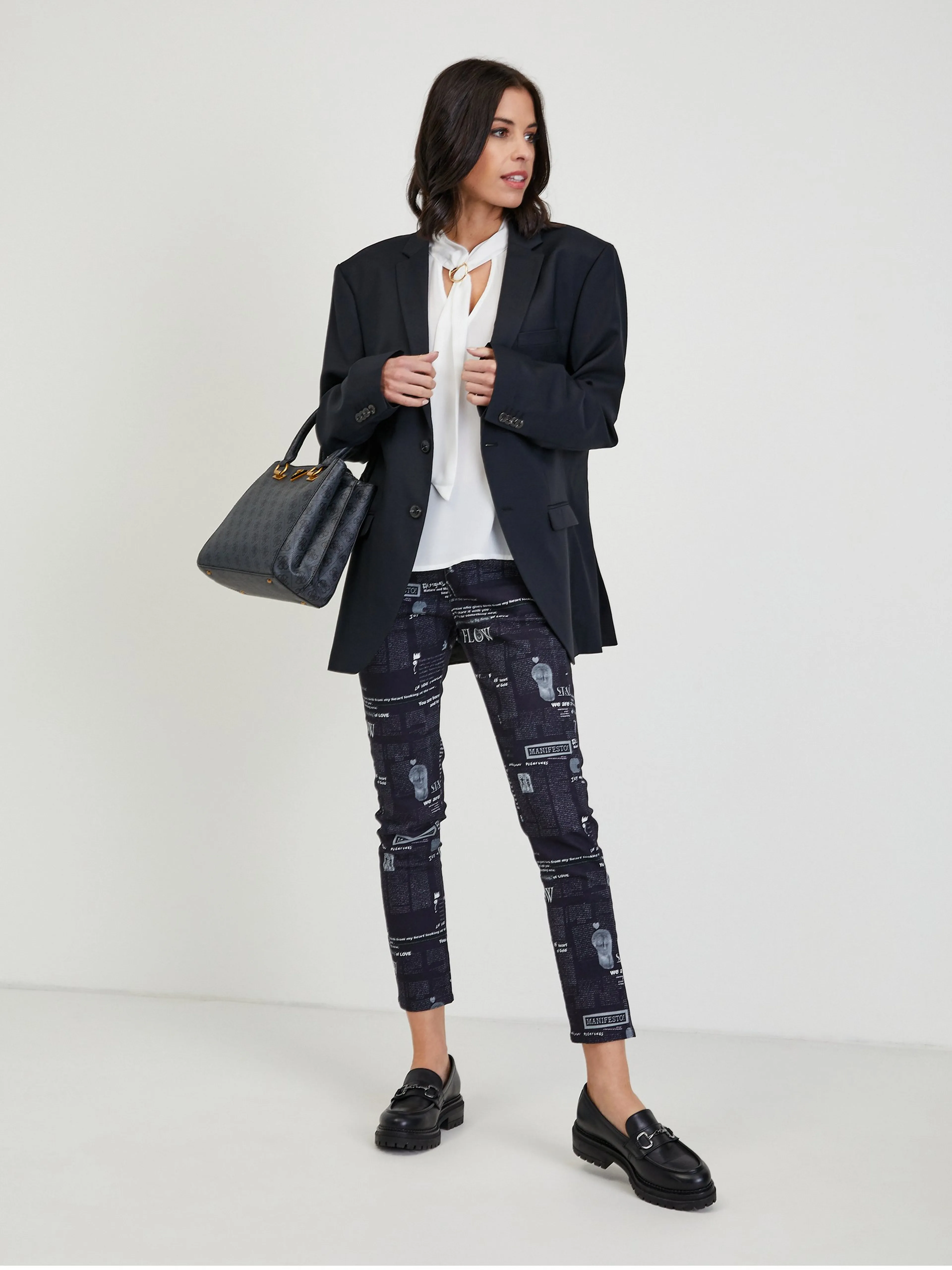 Weiße Damen Bluse ORSAY