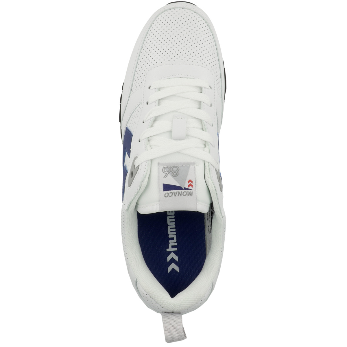 Hummel Monaco 86 Perforated Sneaker Low weiss