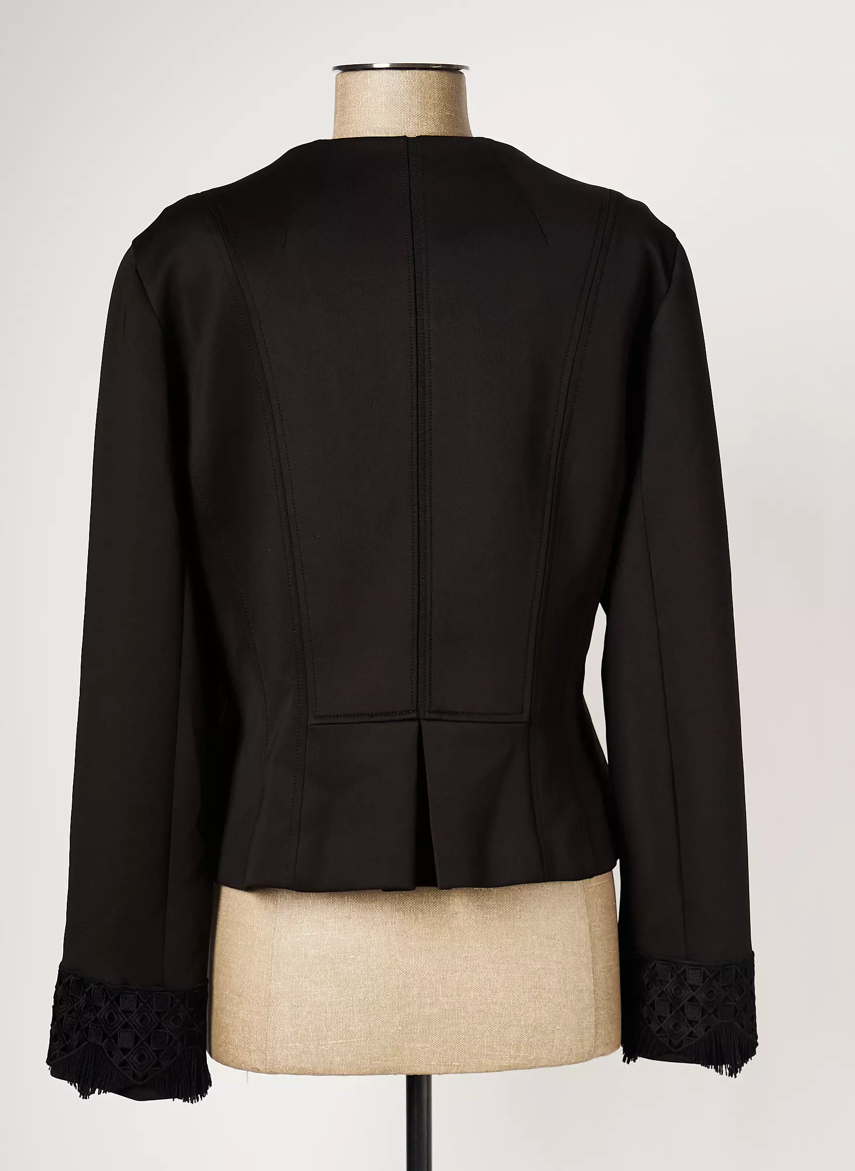 Leslie Vestecasual Femme couleur noir