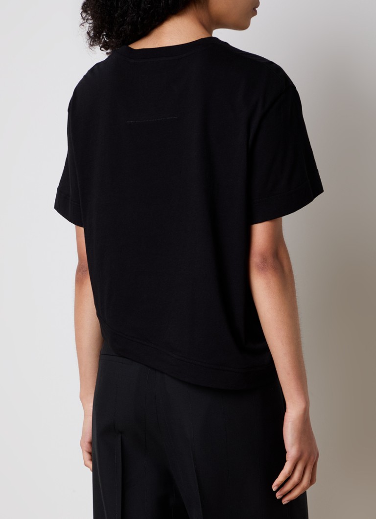 Μπλούζα με ασύμμετρο λογότυπο Givenchy