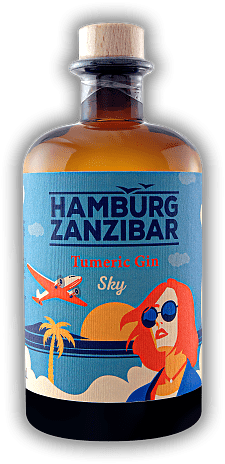 Hamburg-Zanzibar Tumeric Sky Gin Hamburg-Zanzibar Tumeric Sky Gin  0,5	 Liter - Vol 40%
