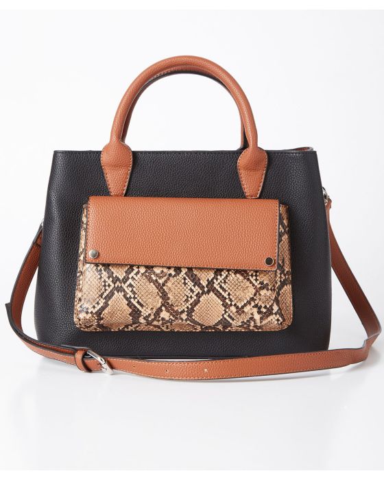 Sac à main multicolore