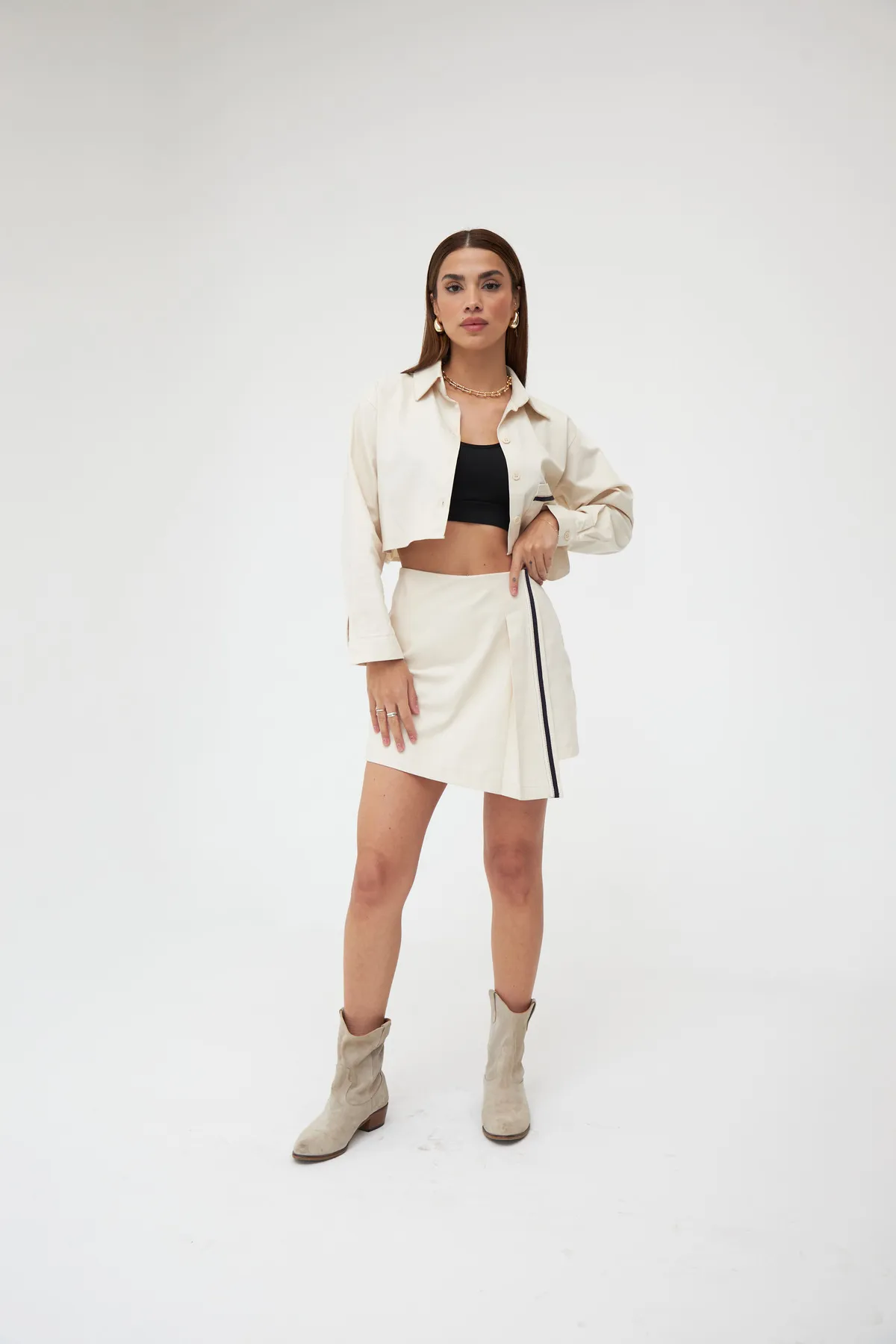 Laluvia  Zweiteiler - Grau - Regular Fit