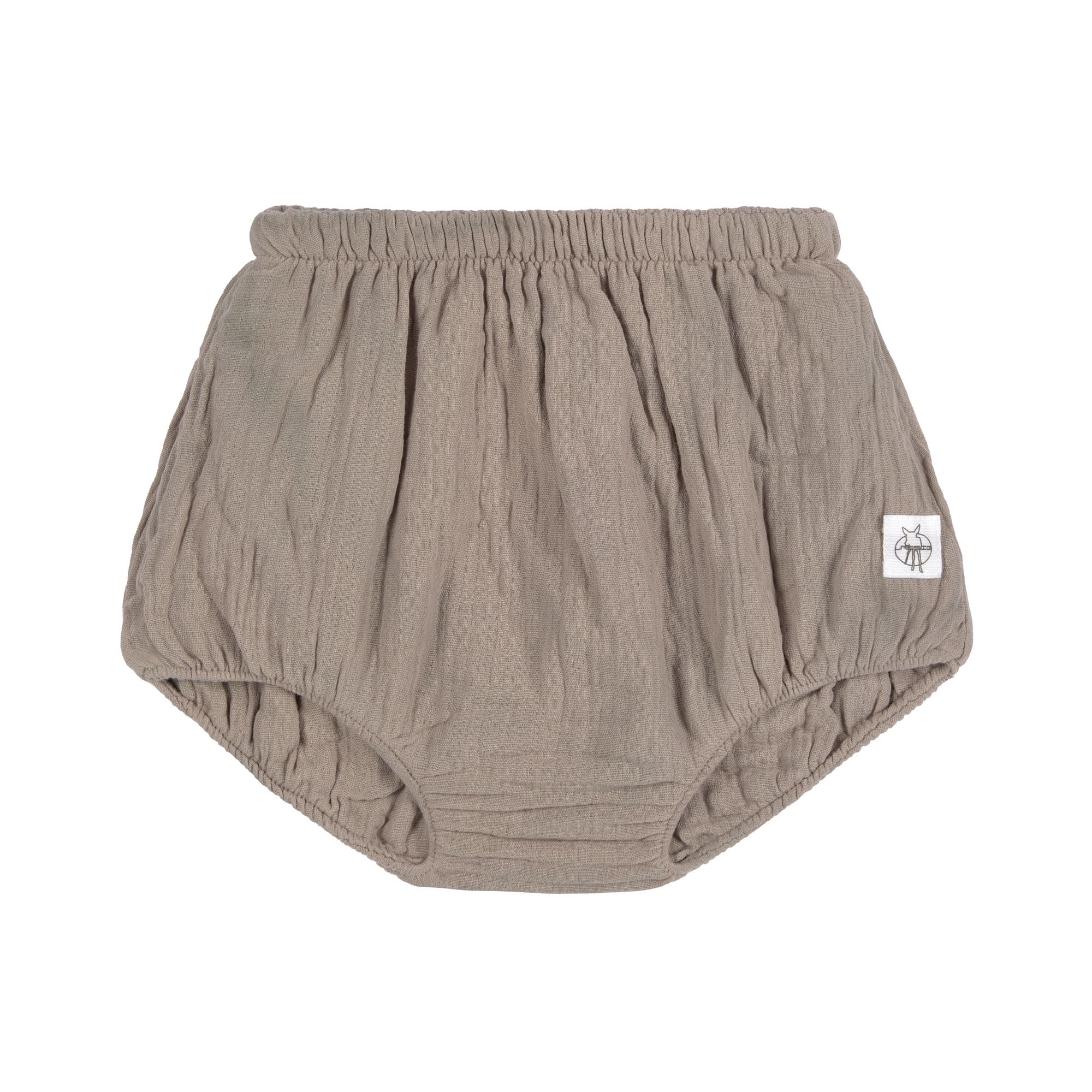 Baby Hose - Bio Baumwolle, Taupe, Grau