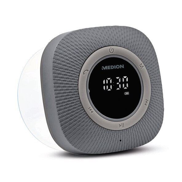 Duschradio (MD43881), grau