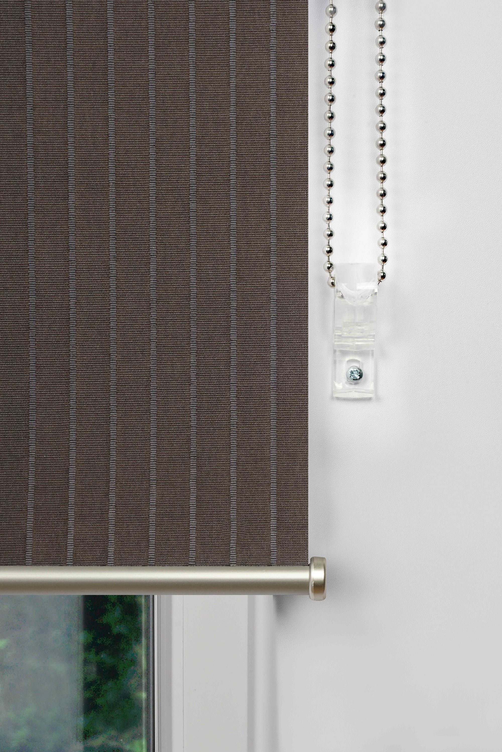Seitenzugrollo Designrollo Stripe Tageslicht, ondeco, mit Bohren, freihängend, verschraubt, im Fixmaß