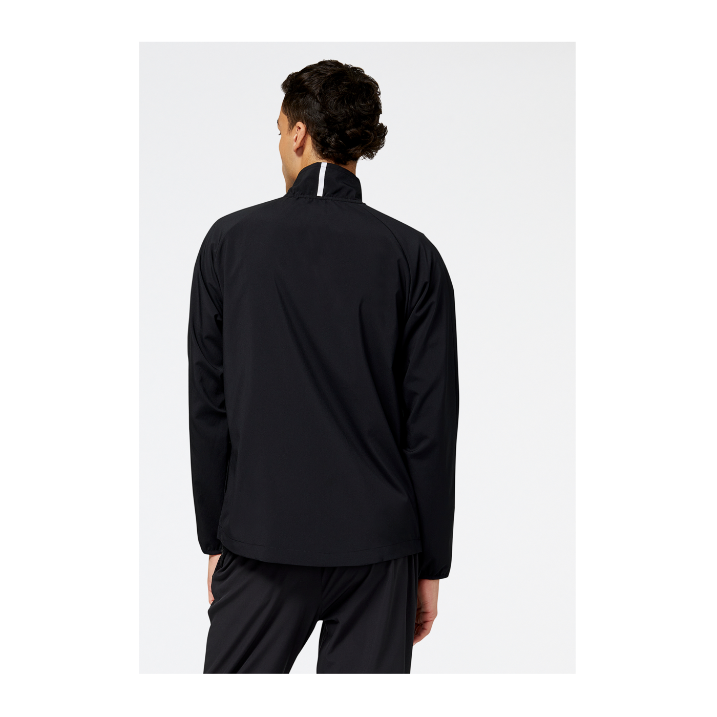New Balance 5K Jacke Running Schwarz FBK