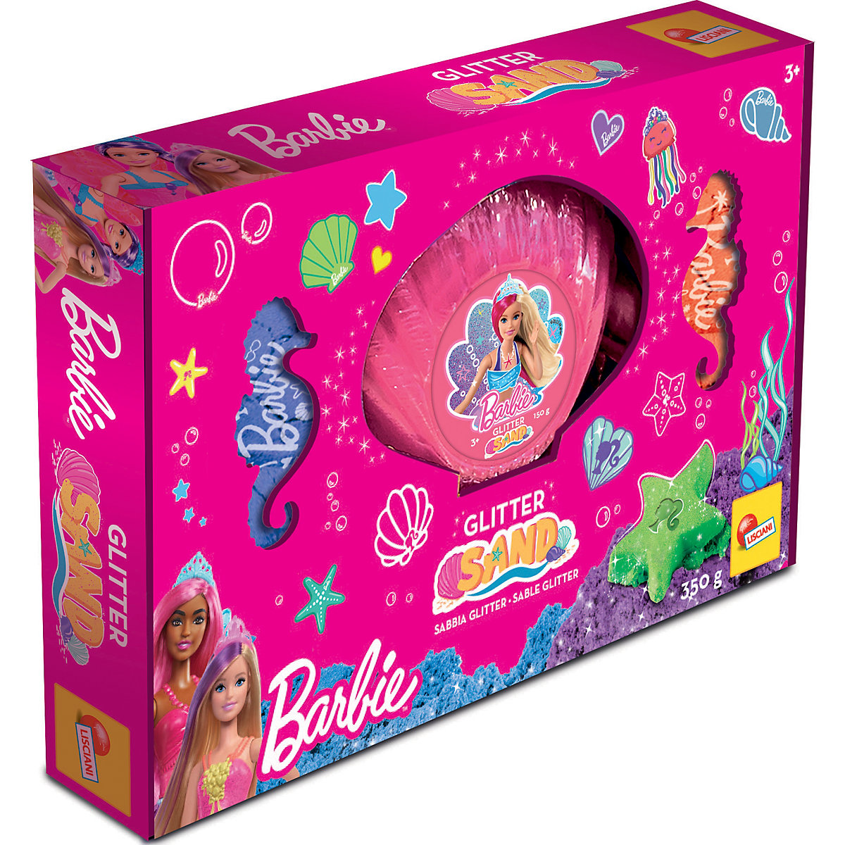 Barbie Sand Beach Shell Combo 300 Gr