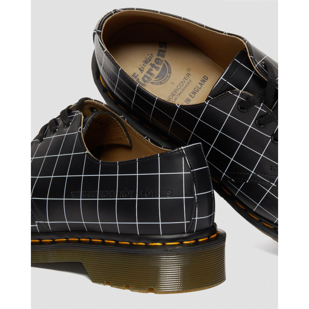 Dr. Martens x Undercover 1461 Check Smooth 27999001 / schwarz