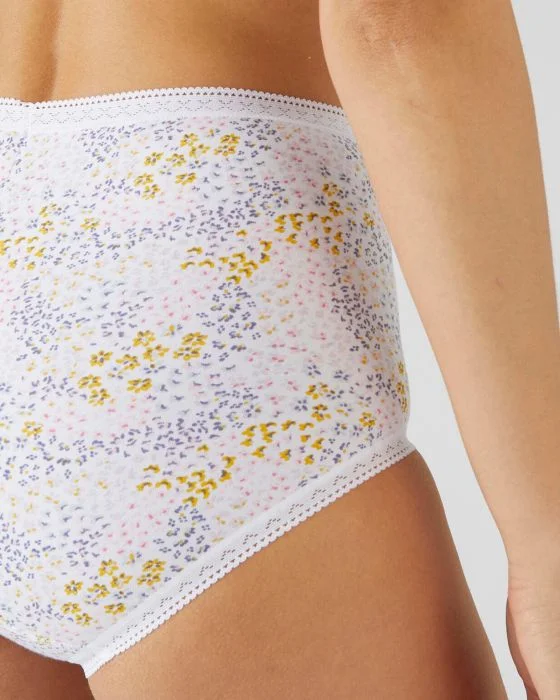Culotte maxi, en coton strech