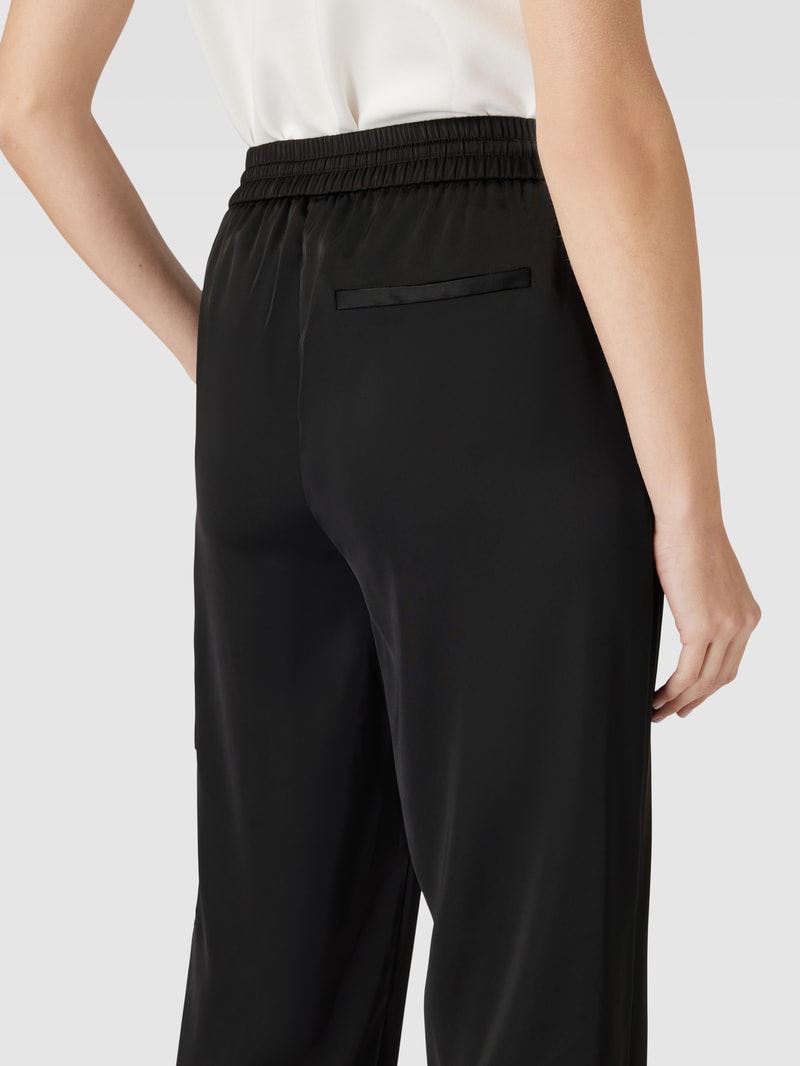 Hose aus Viskose-Mix Modell 'Mija' in black