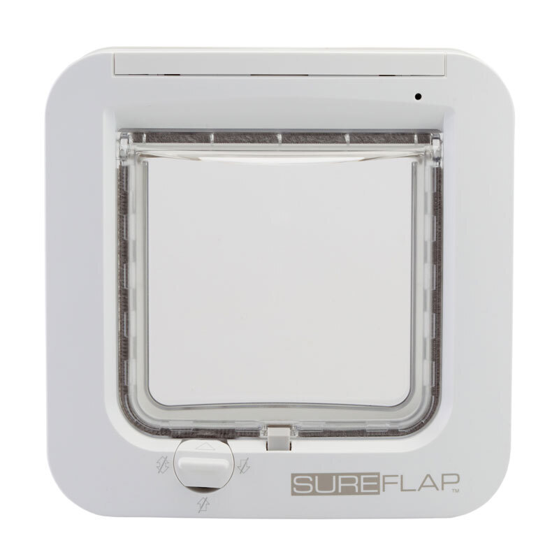 SureFlap Klappen & Türen SureFlap Mikrochipgesteuerte Katzenklappe weiß