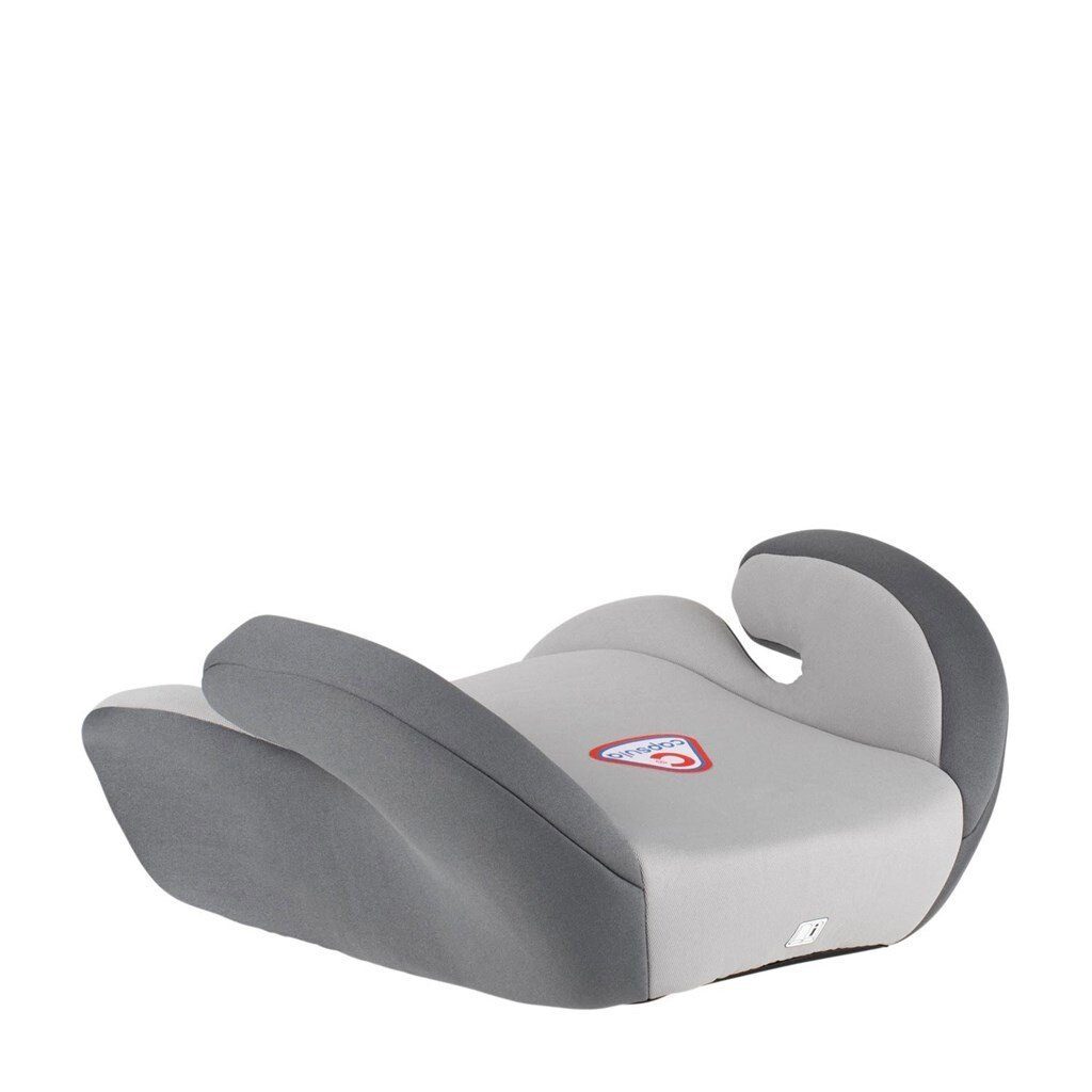 capsula® Autokindersitz Kindersitzerhöhung Sitzerhöhung mit Gurtführung (15-36kg) grau
