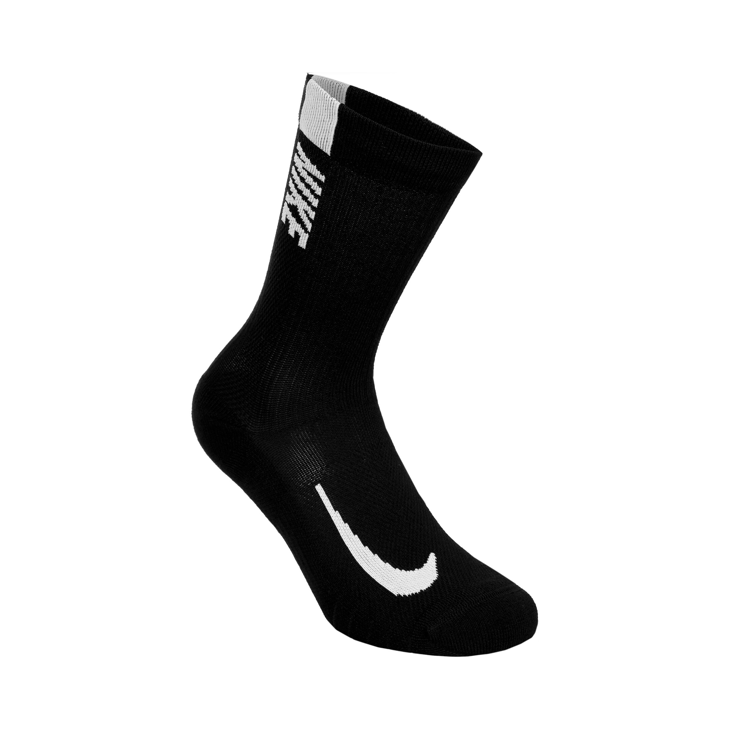 Multiplier Crew Sportsocken 2er Pack - Schwarz, Weiß