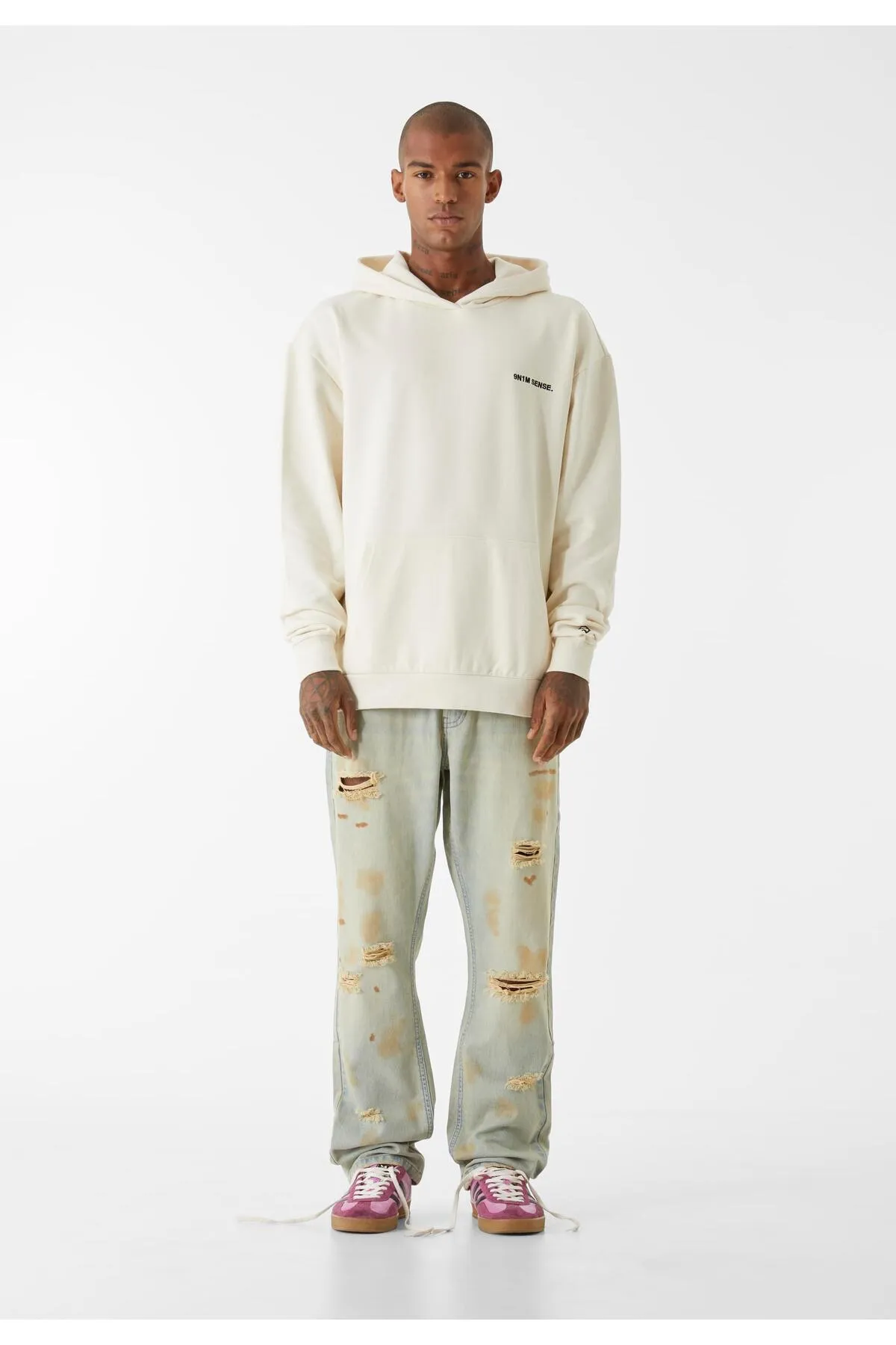 9N1M SENSE  Unisex Sense Essential Hoody