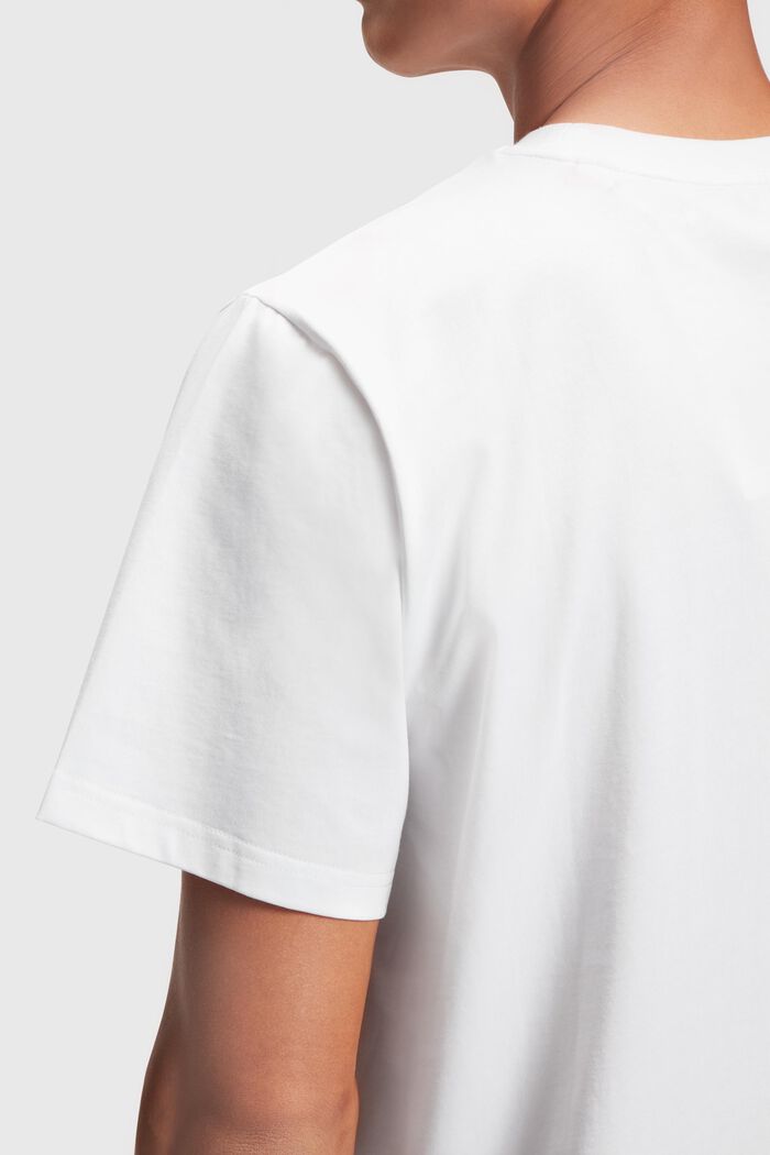 T-Shirt im Flicken-Look