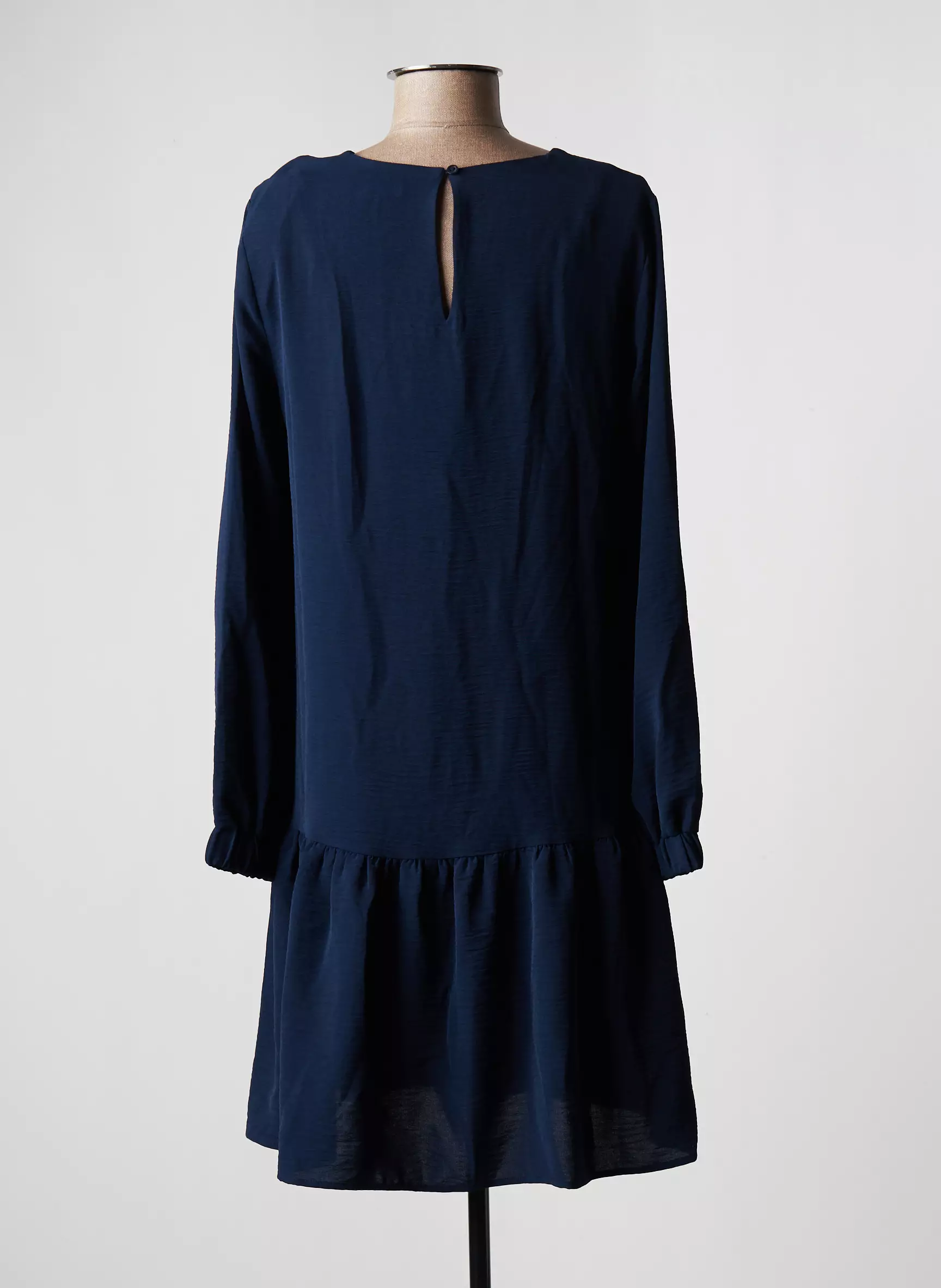 Esprit Robes Mi Longues Femme couleur bleu