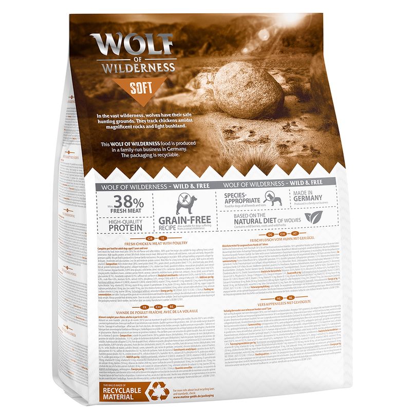 Wolf of Wilderness Senior 'Soft - Wide Acres' - Huhn