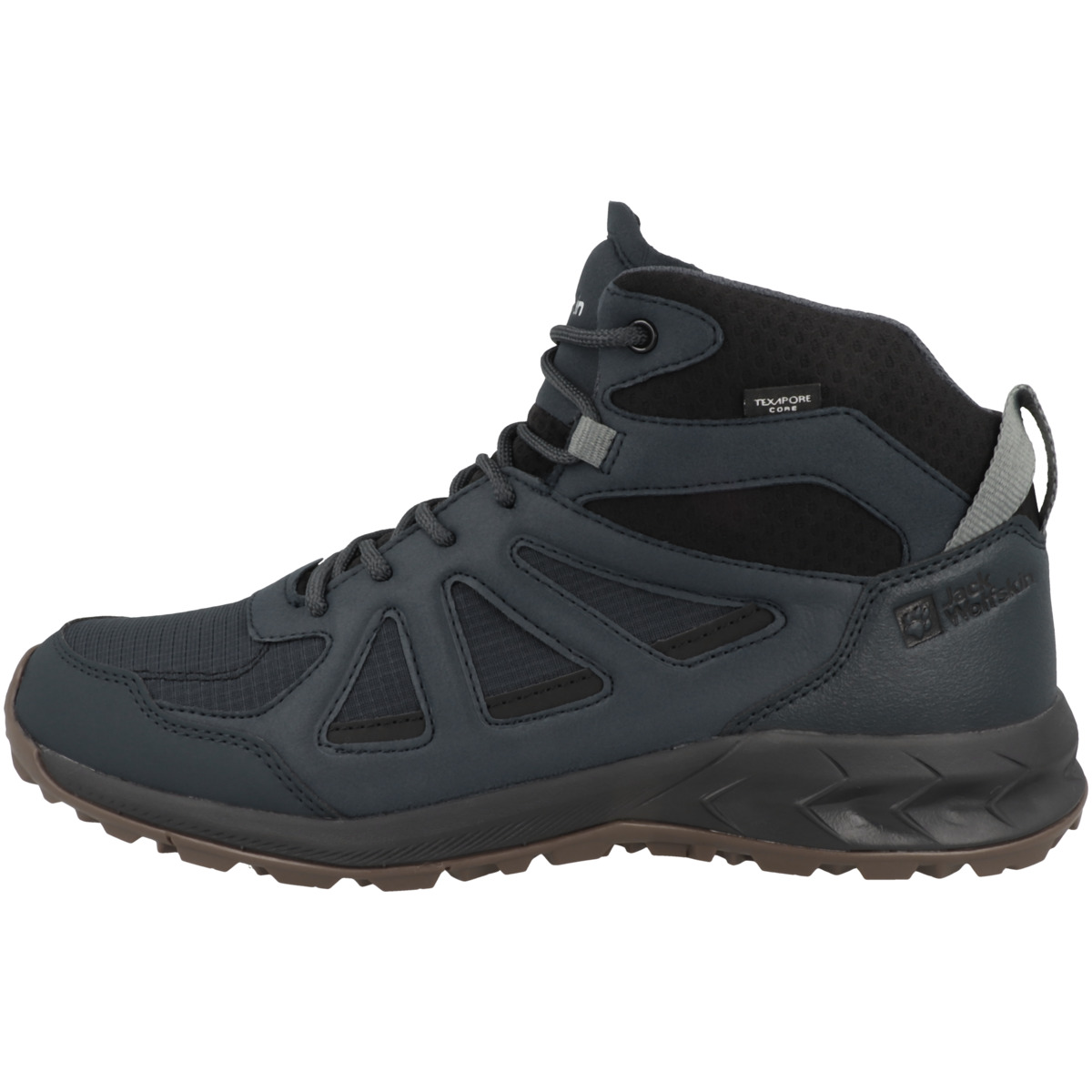 Jack Wolfskin Woodland 2 Texapore Mid Outdoorschuhe dunkelblau