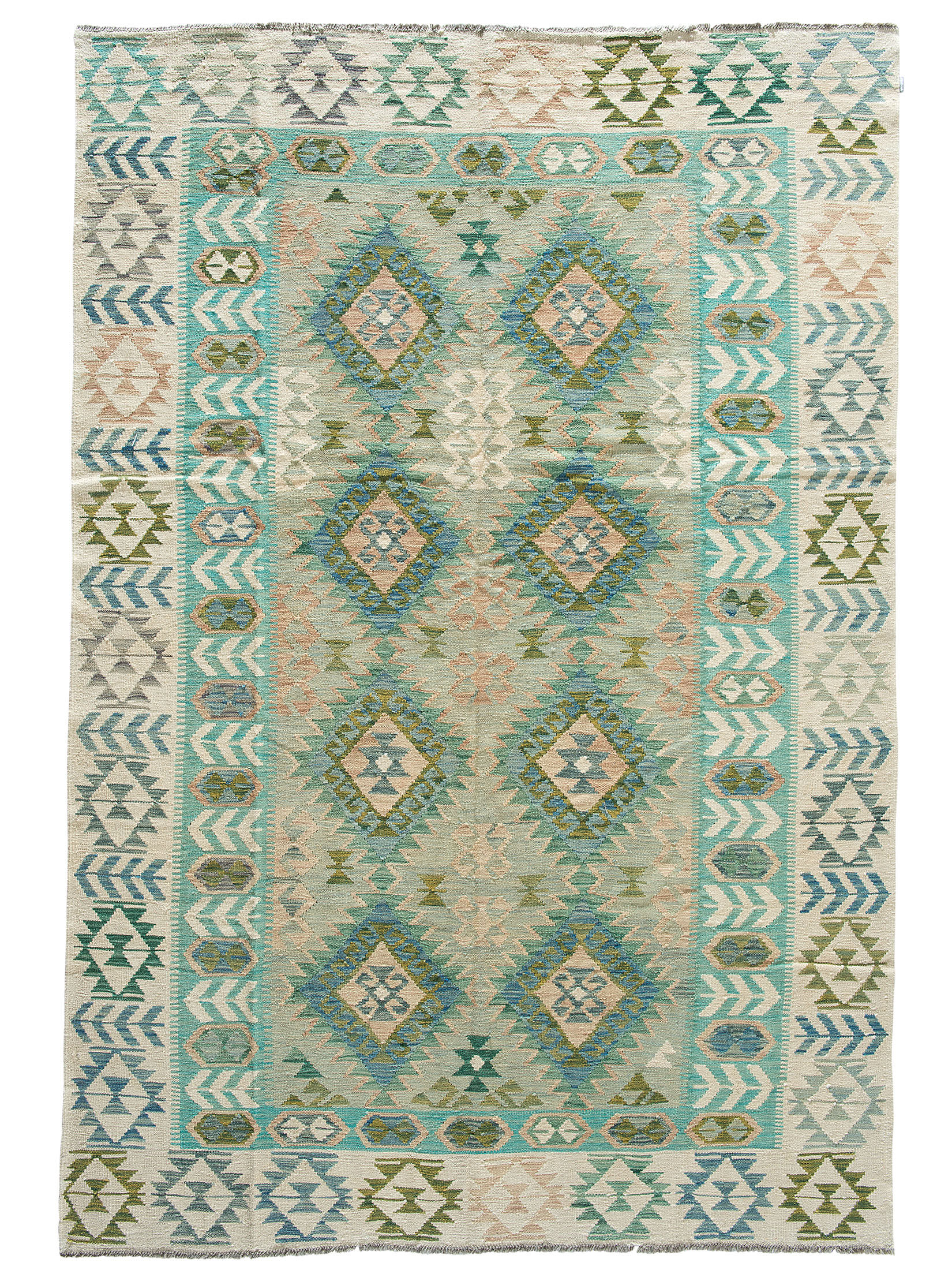 Afghan Kelim ca. 197 x 289 cm, Unikat / Einzelstück