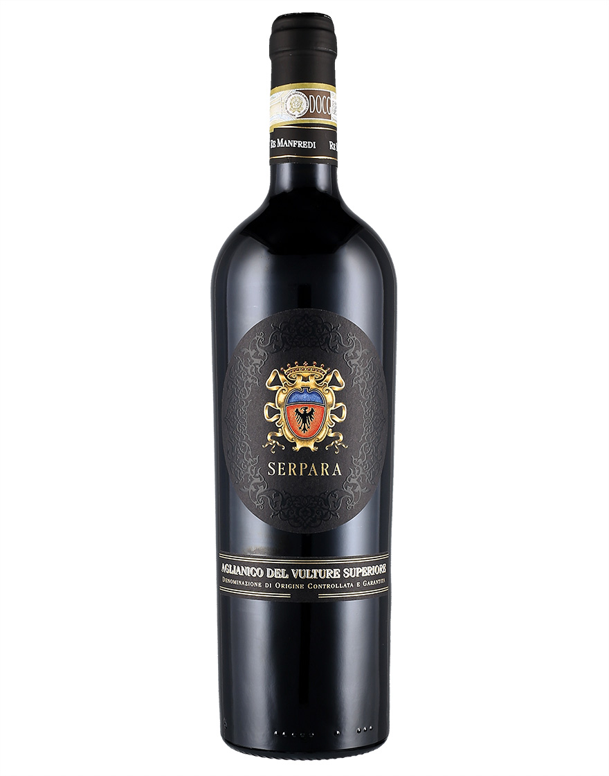 Aglianico del Vulture Superiore DOCG Serpara 2016 Re Manfredi 0,75 ℓ