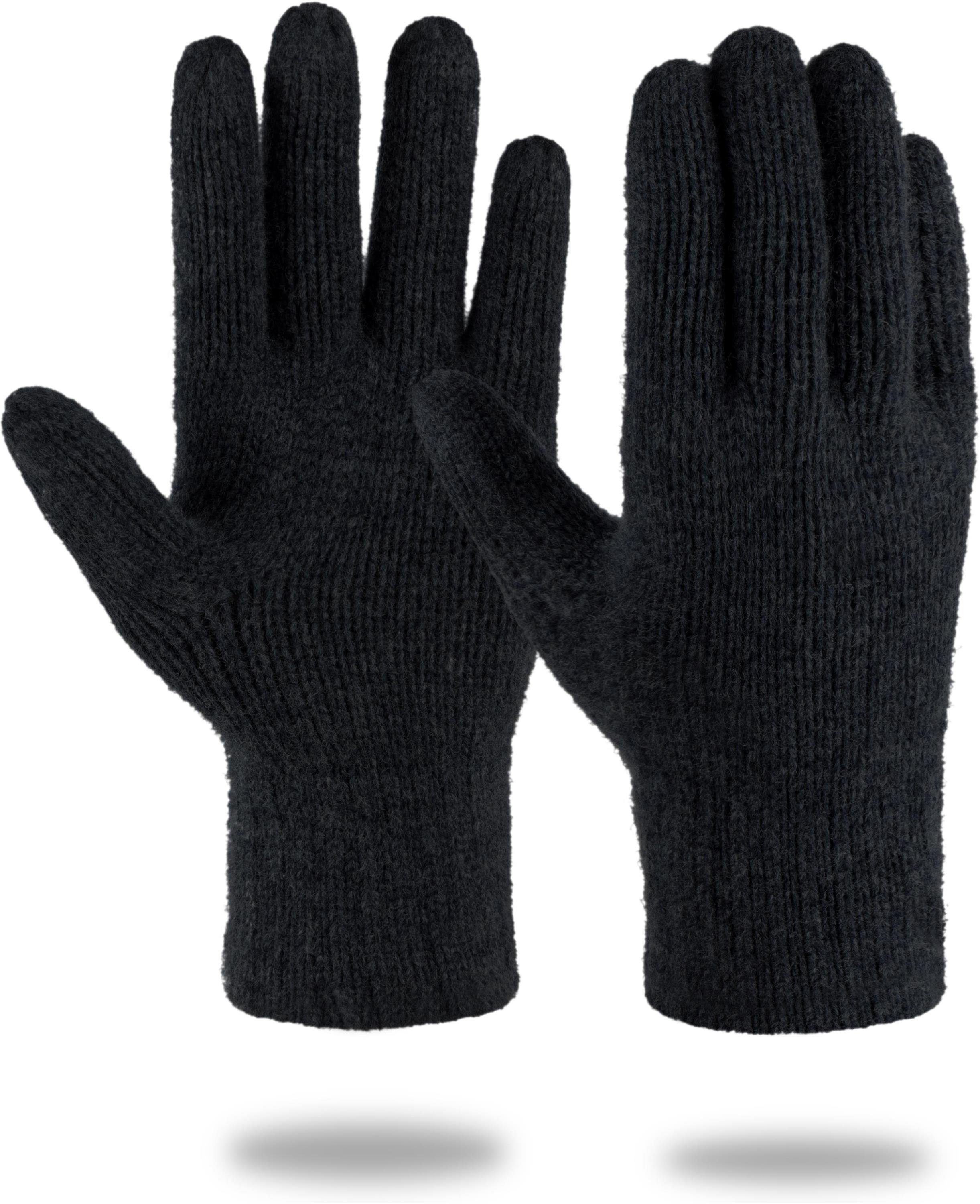 normani Strickhandschuhe Merino Strick-Fingerhandschuhe Onslow Winterhandschuhe Merinohandschuhe Thermohandschuhe für Damen und Herren