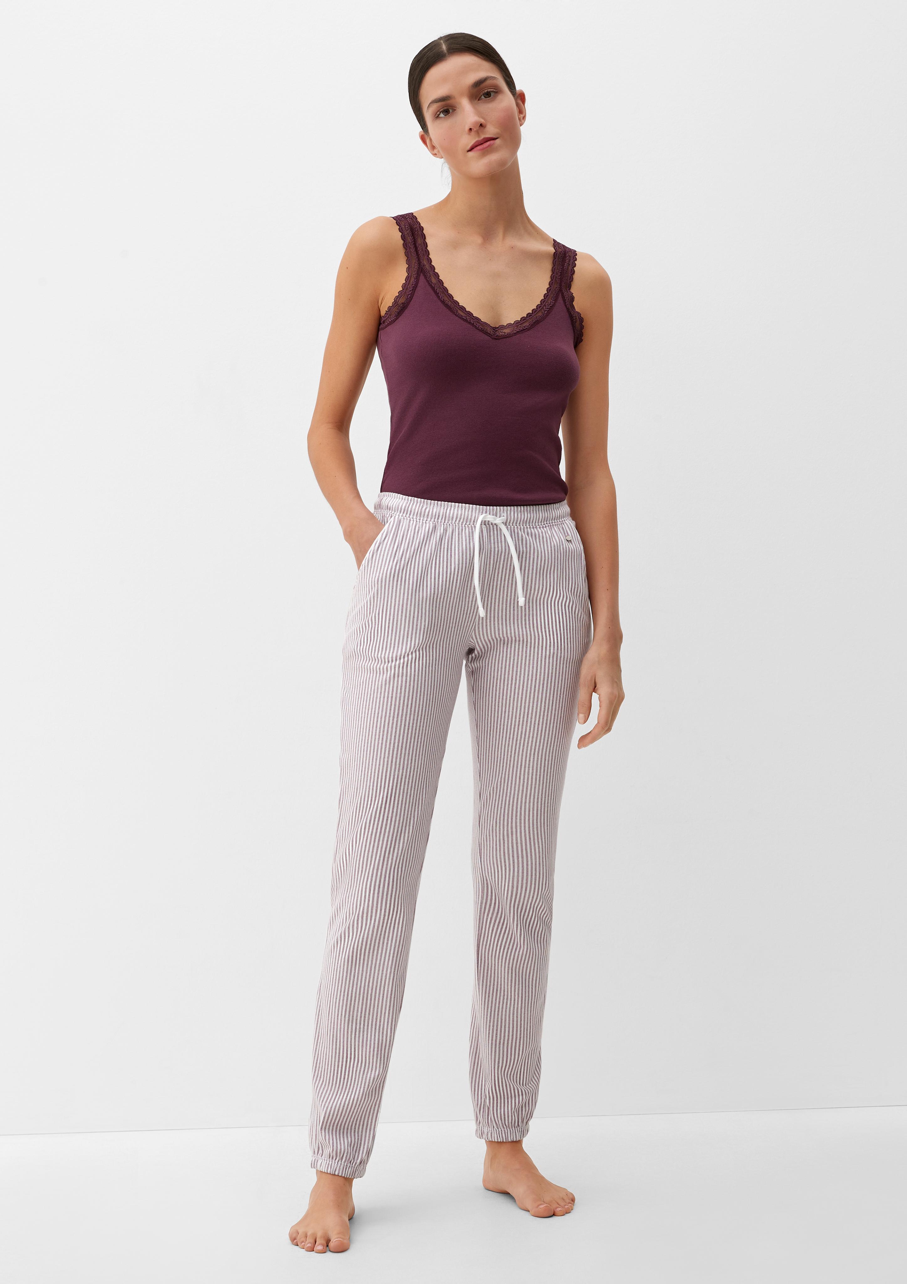 Klassische Pyjamahose  6008026-49G1