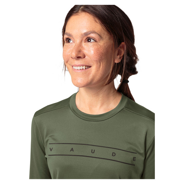QIMSA LS LOGO SHIRT Damen - Fahrradtrikot