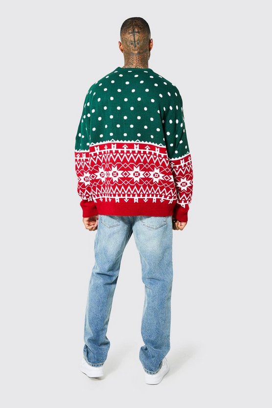 Oversize Merry Christmas Pullover