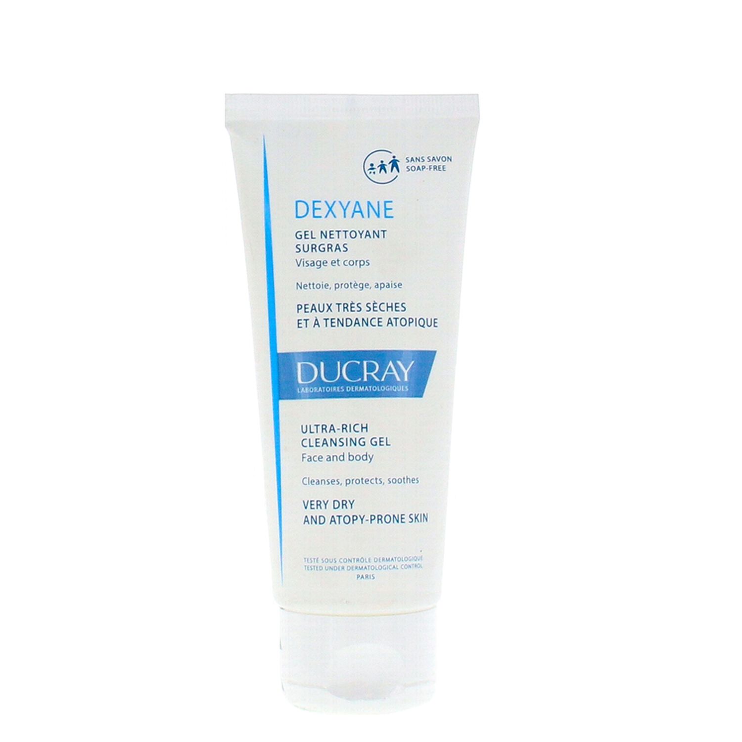 Ducray Dexyane Gel Nettoyant Surgras Peaux Très Sèches 100 ml