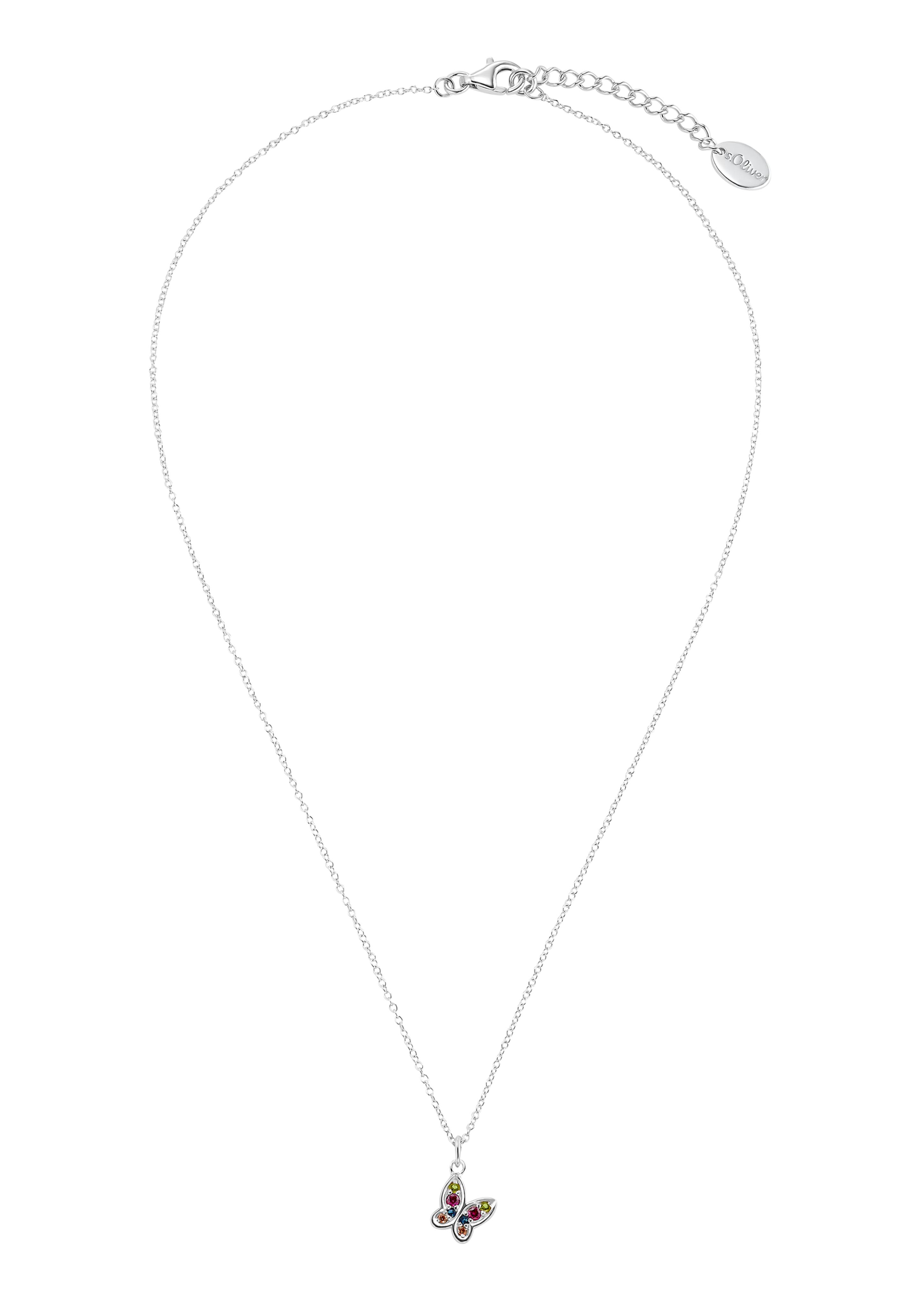 Silber-Halskette Schmetterling  6006397-92