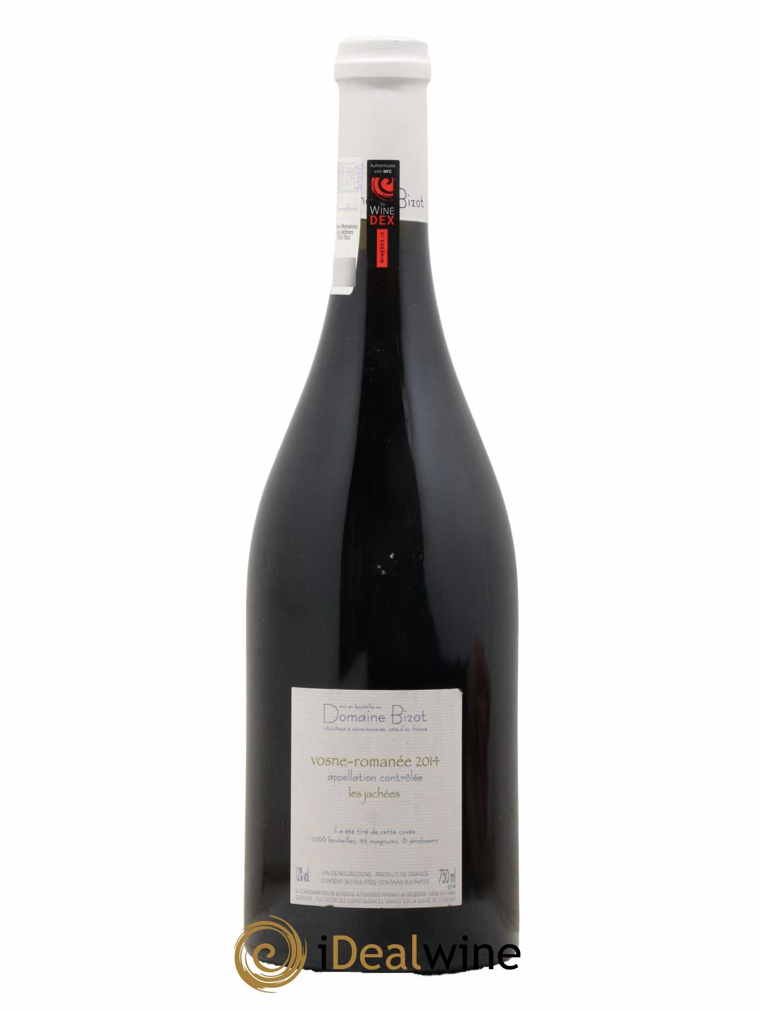 Vosne-Romanée Les Jachées Bizot (Domaine)  2014 - Lot de 1 Bouteille