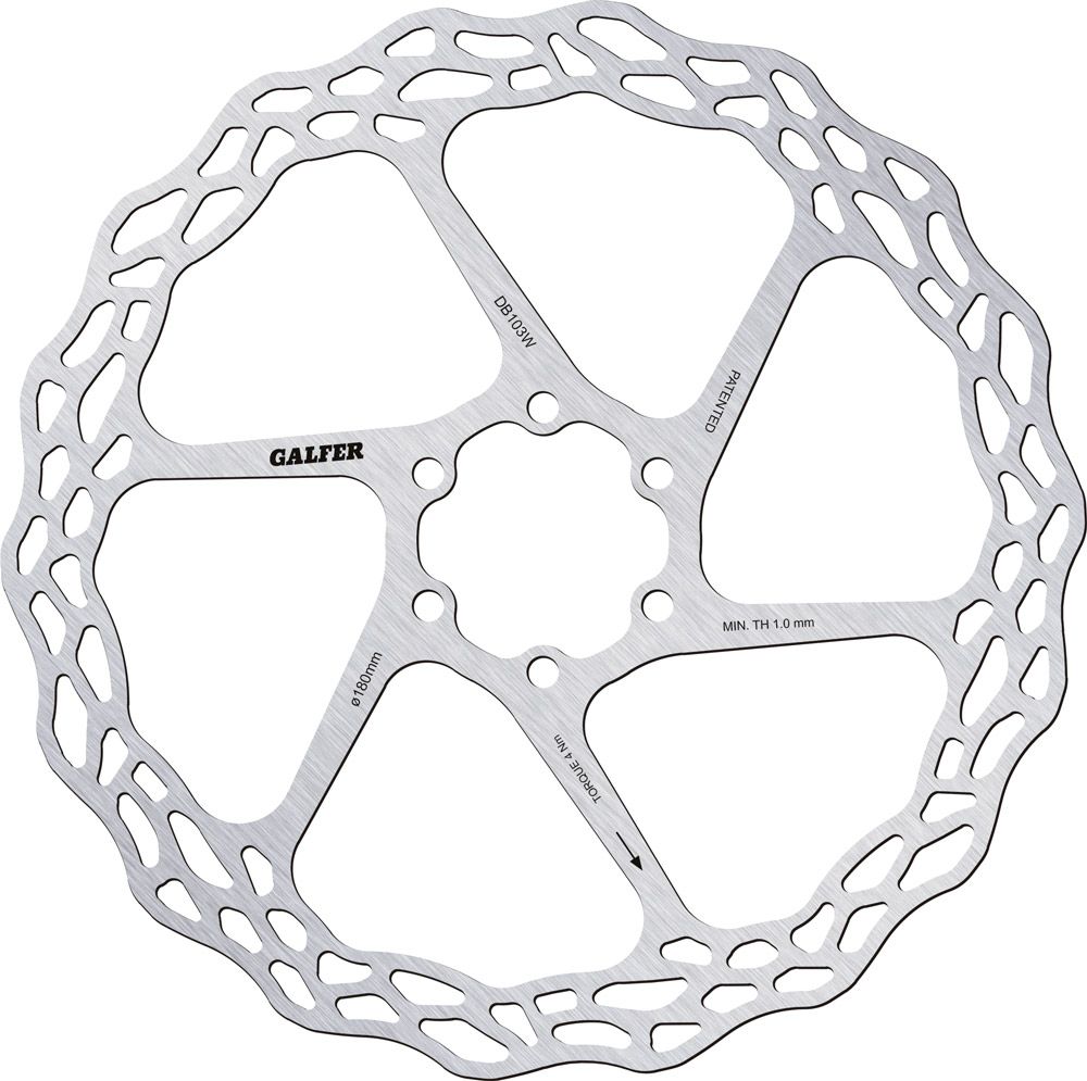 Galfer Bike Wave® Fixed Road 6-Loch Bremsscheibe kaufen | Bike-Discount