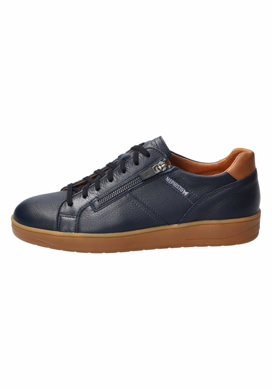 MEPHISTO Freizeit Schnürer blau 1345 6135