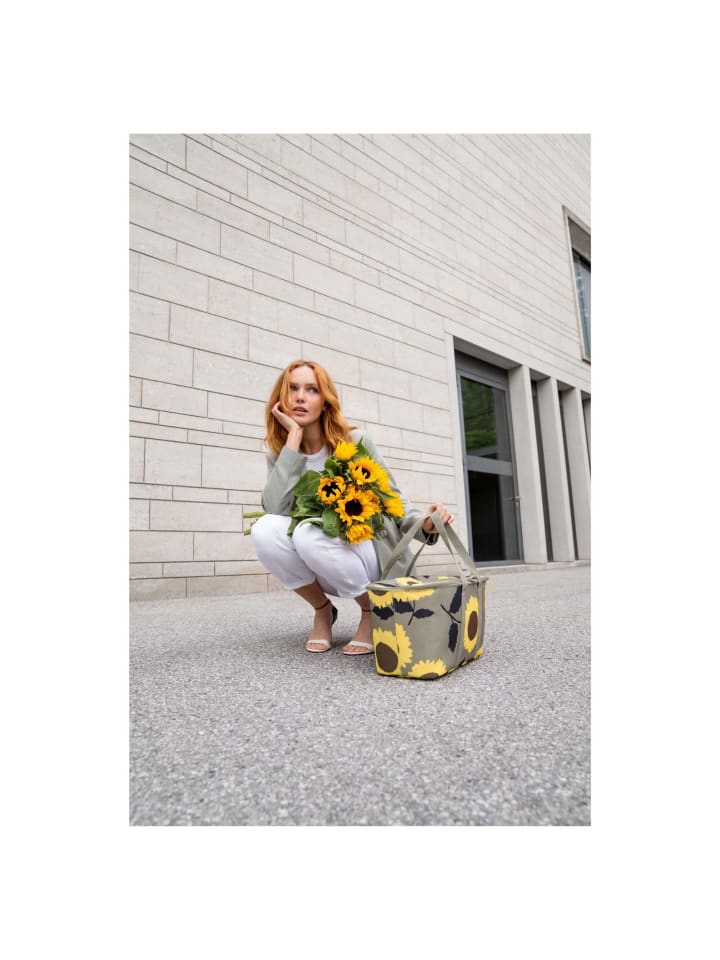 Reisenthel thermo coolerbag - Kühltasche 44.5 cm (twist powder blue) in sunflowers günstig kaufen onesize