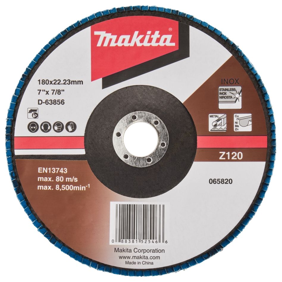 Makita Tilbehør D-63856-10 Lamellskive 180mm Z120