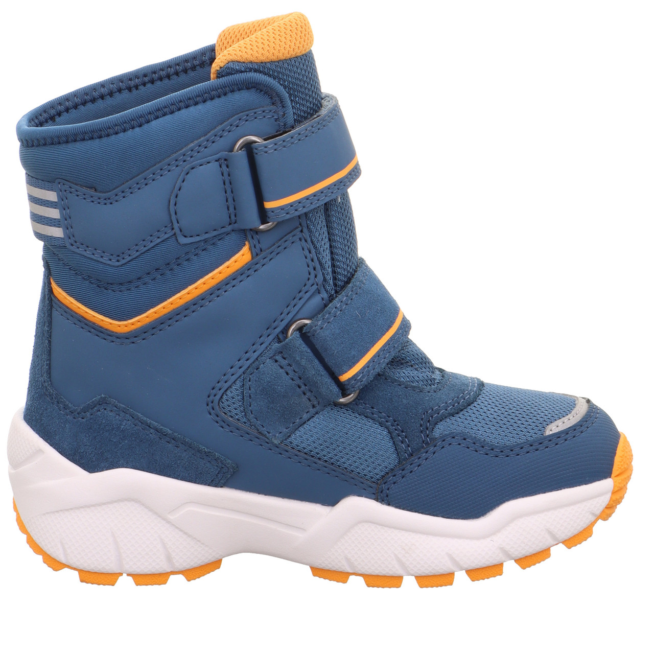 CULUSUK 2.0 - Blau/Rot Boots mit Klettverschluss