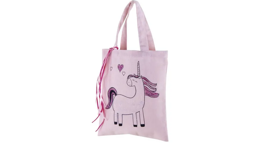 Rayher Baumwoll-Tasche mit Druck20 x 25cm