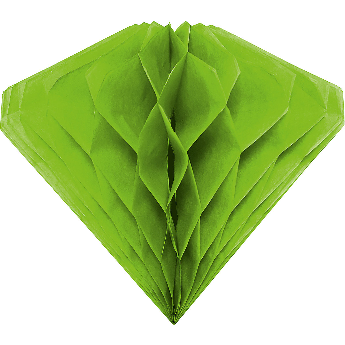 Wabenball Diamant grün, 20 cm