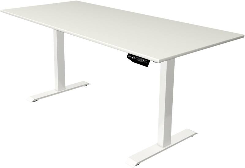 Kerkmann 10360510 Move 1 Elektrisch Höhenverstellbar Sitz-Stehschreibtisch Rechteckig Melamin;Stahl Weiß 1.800 x 800 x 1.230 mm
