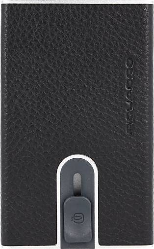 Piquadro Modus Kreditkartenetui RFID Schutz Leder 6 cm
