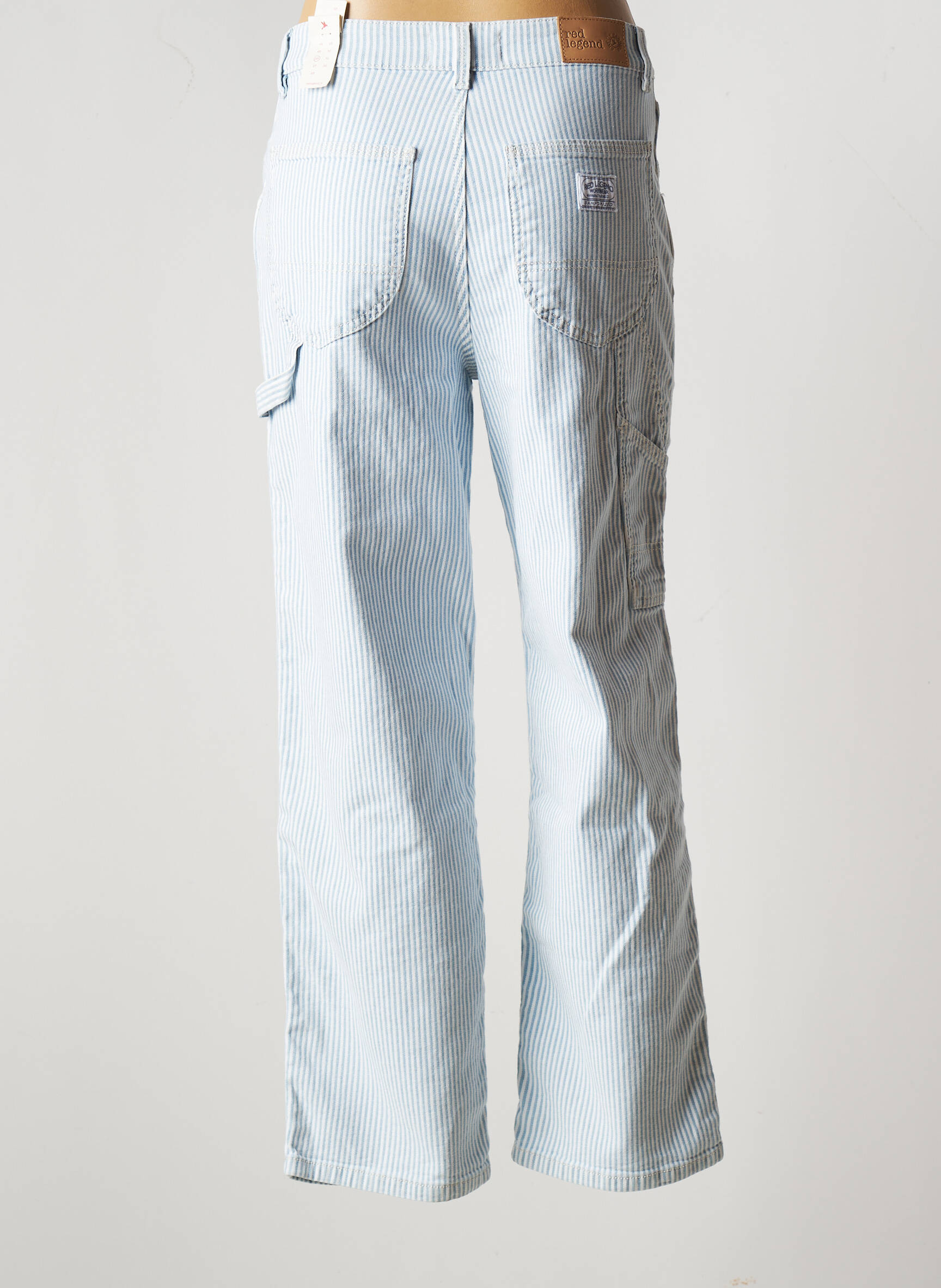 Red Legend Jeans Coupe Droite Femme couleur bleu