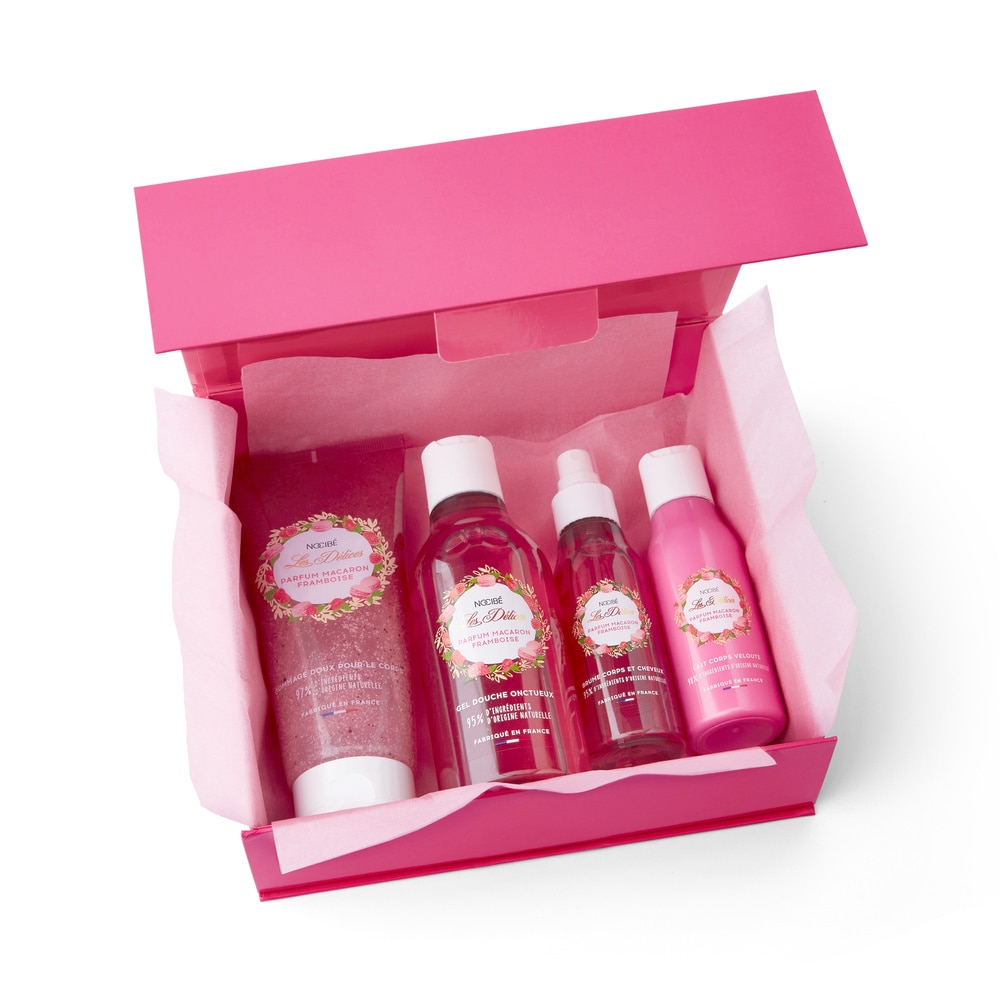 Nocibé Les Délices - Ma Boïte à Merveilles Coffret bain Macaron Framboise