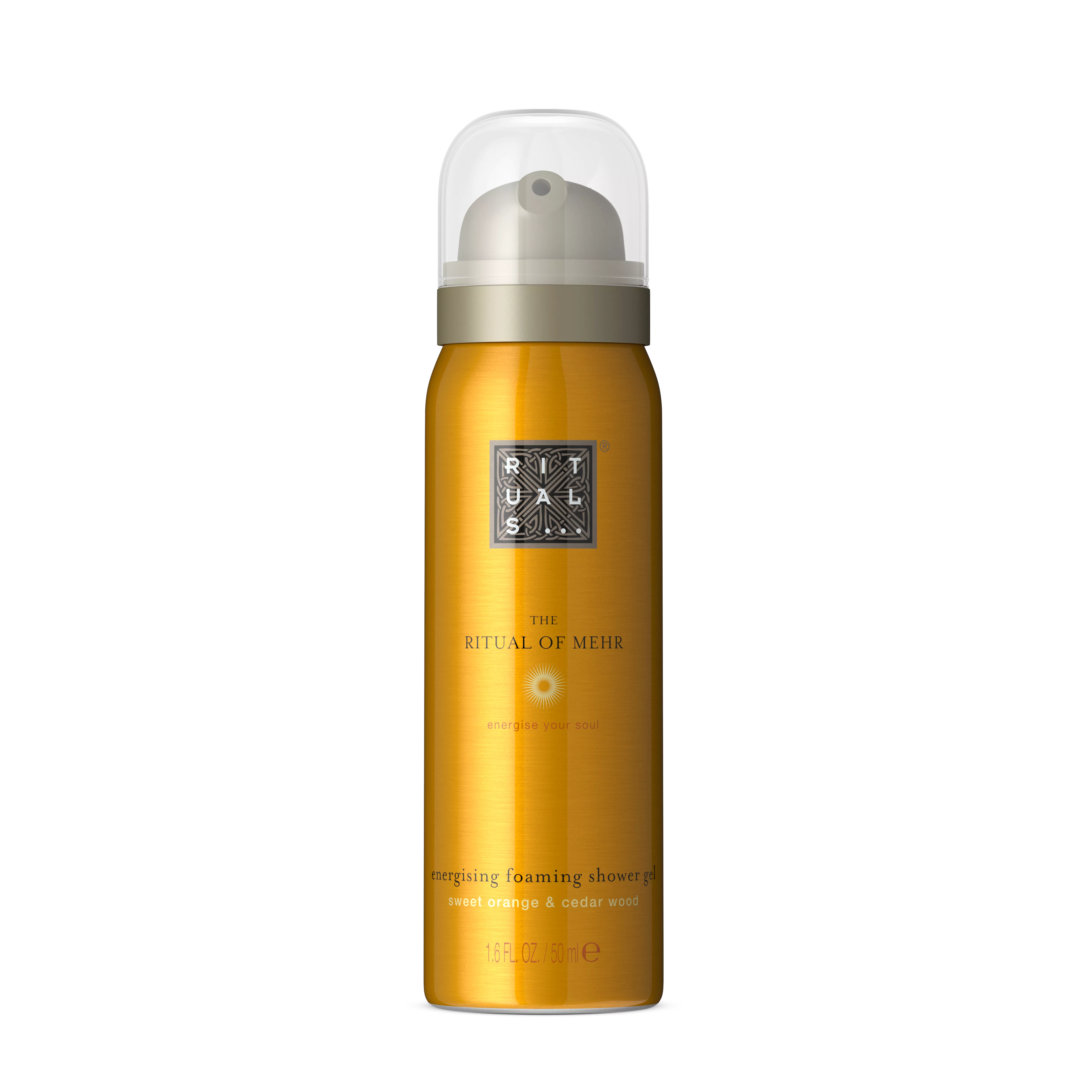 Le gel douche moussant Ritual of Mehr