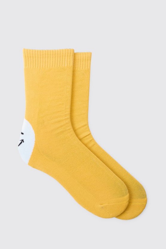Socken mit Gesichts-Print