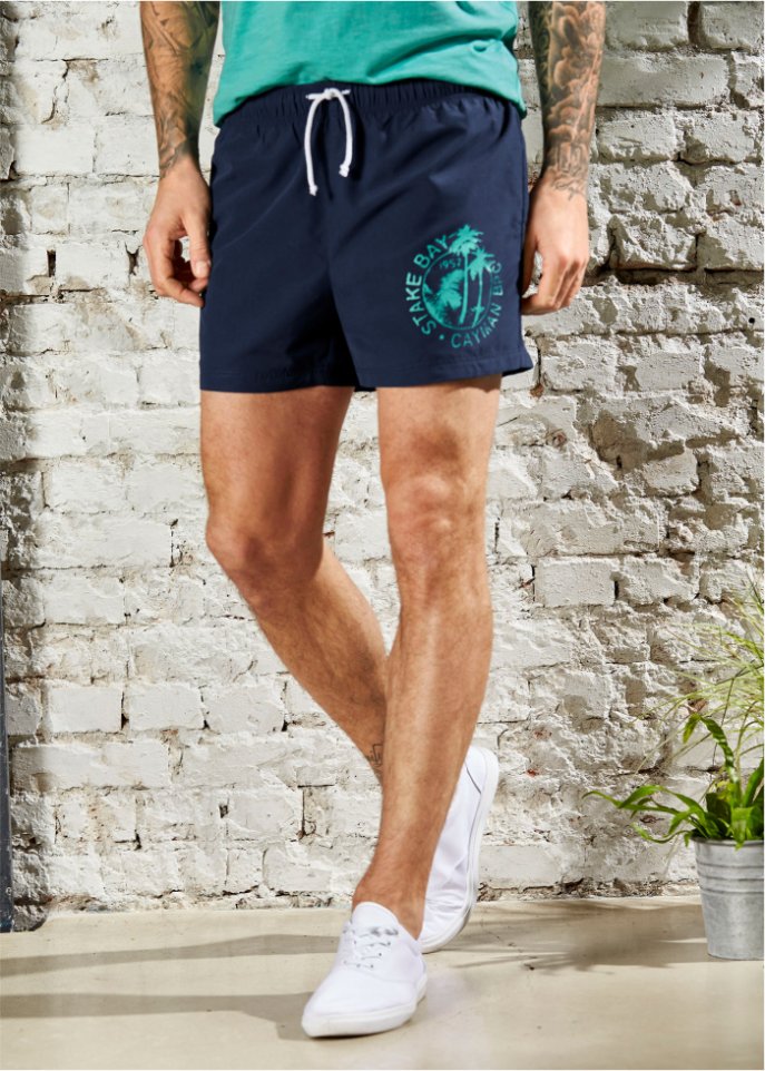 Strand-Shorts aus recyceltem Polyester
