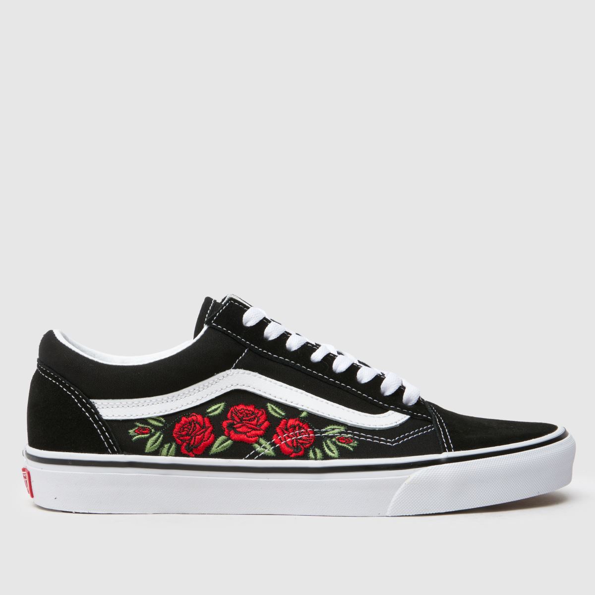 Vans Old Skool superge v črni in rdeči barvi