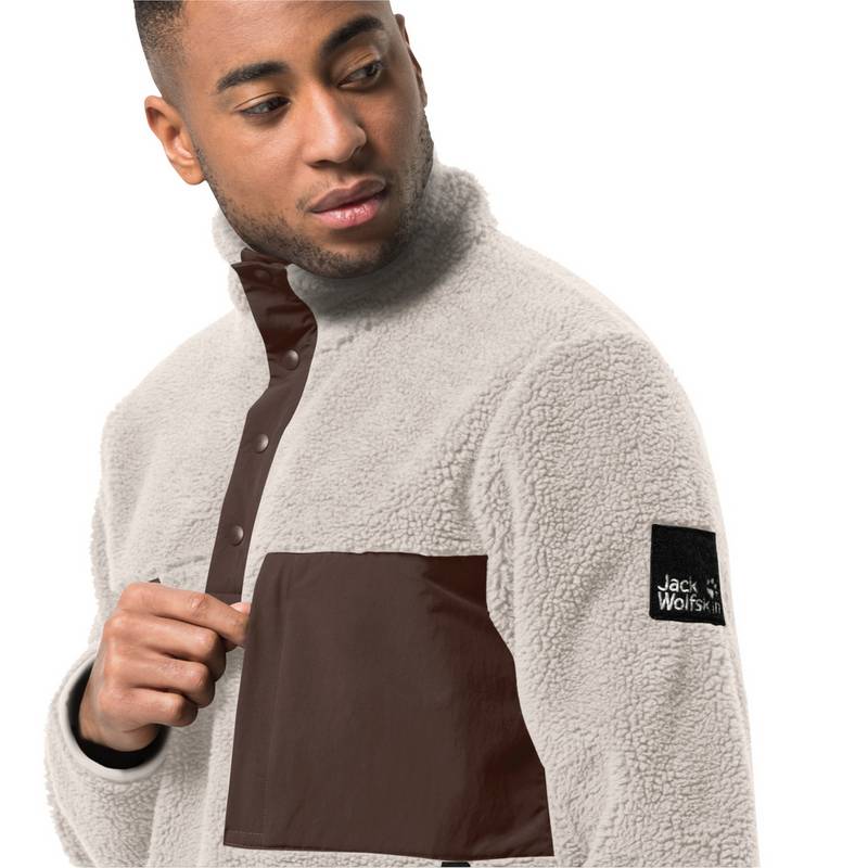 Jack Wolfskin PANK SNAP M Fleecepullover Herren
