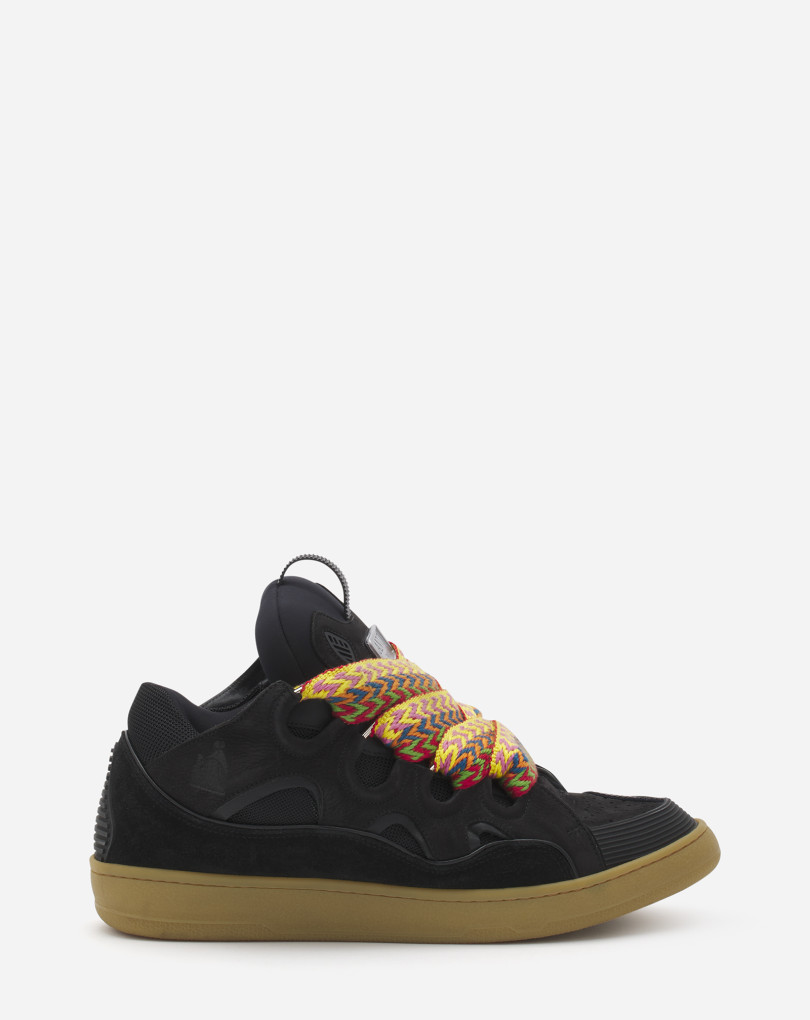 SNEAKERS CURB EN CUIR
